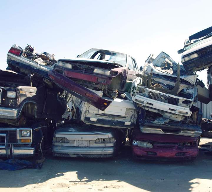 Une destruction de VHU par des professionnels